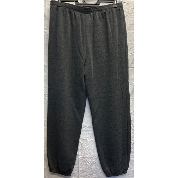 Mens Mission Ridge Dark Gray Sweatpants XL Elastic Waist & Cuffs - Picture 2 of 3